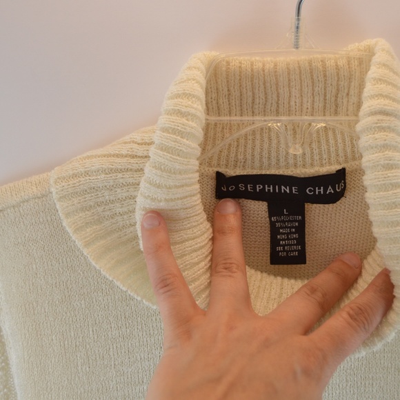 🔴 Josephine Chaus Sleeveless Turtleneck Sweater - Picture 4 of 5